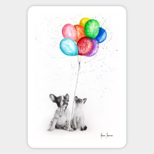 The Eight Balloons Sticker